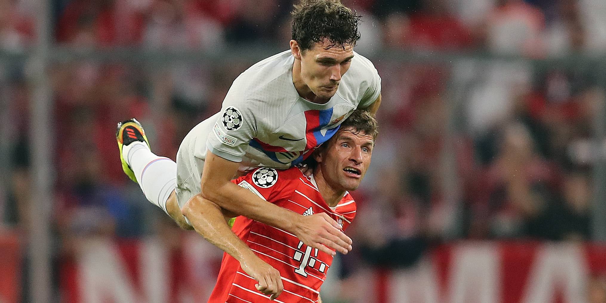 Christensen, durante el Bayern-Barça | Europa Press