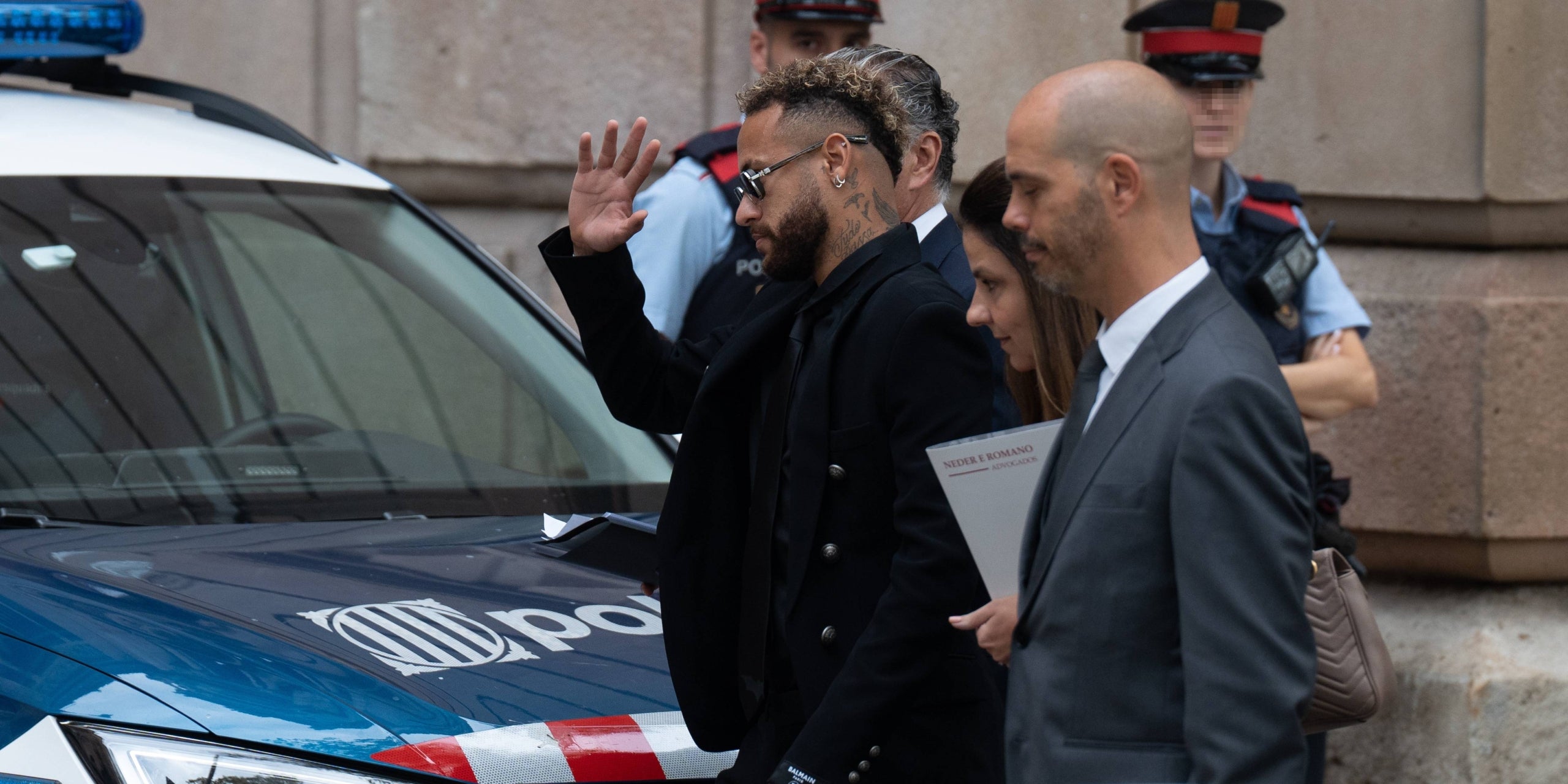 Neymar entrant al judici del cas DIS | Europa Press