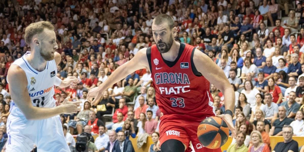 Marc Gasol, jugador del Bàsquet Girona | Bàsquet Girona