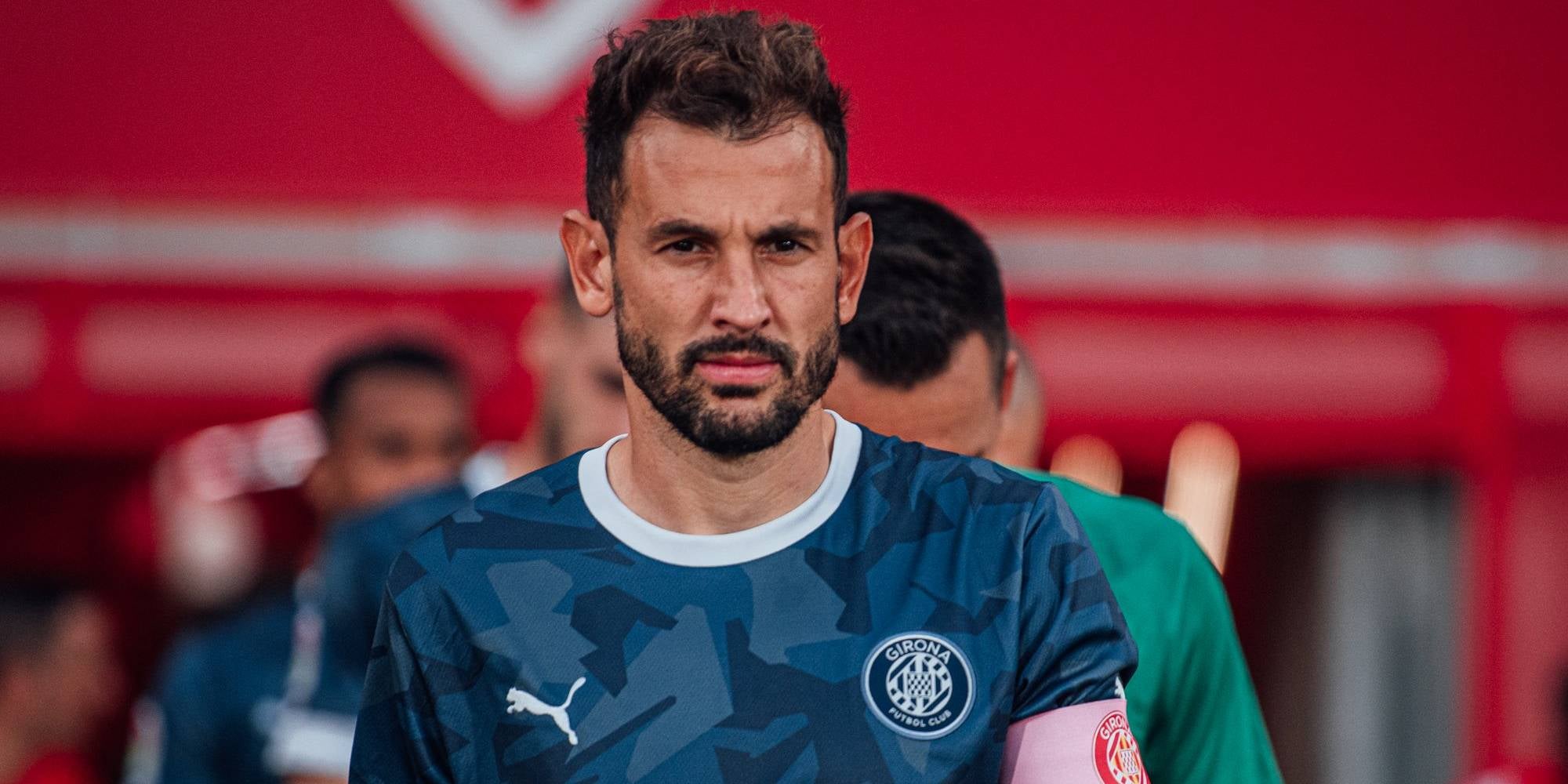Cristhian Stuani, a Almeria | Girona FC