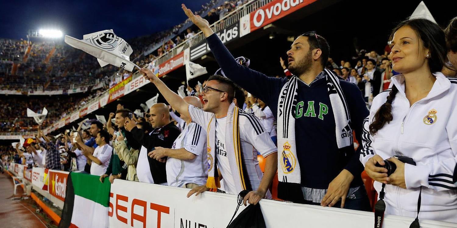 Aficionados del Real Madrid durante un partido | Real Madrid