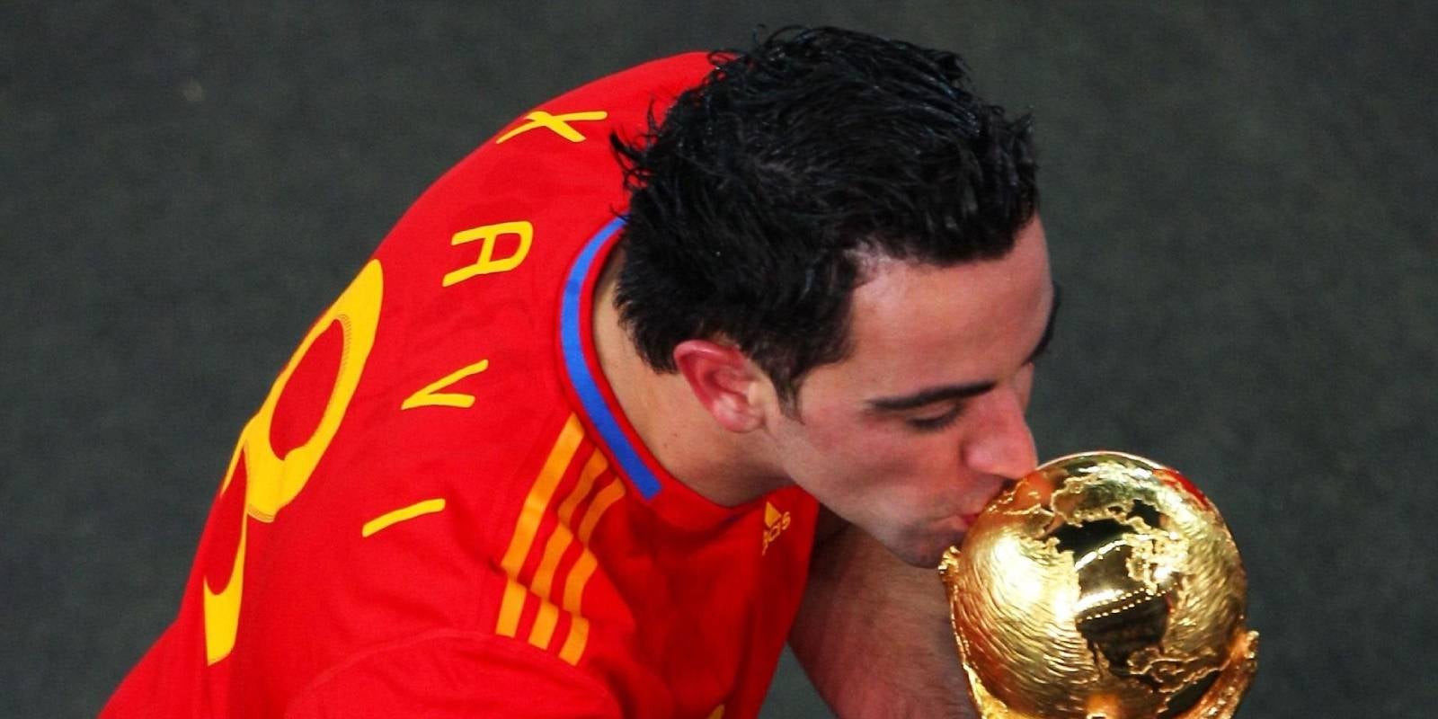 Xavi Hernández, durant el Mundial de 2010 | FIFA