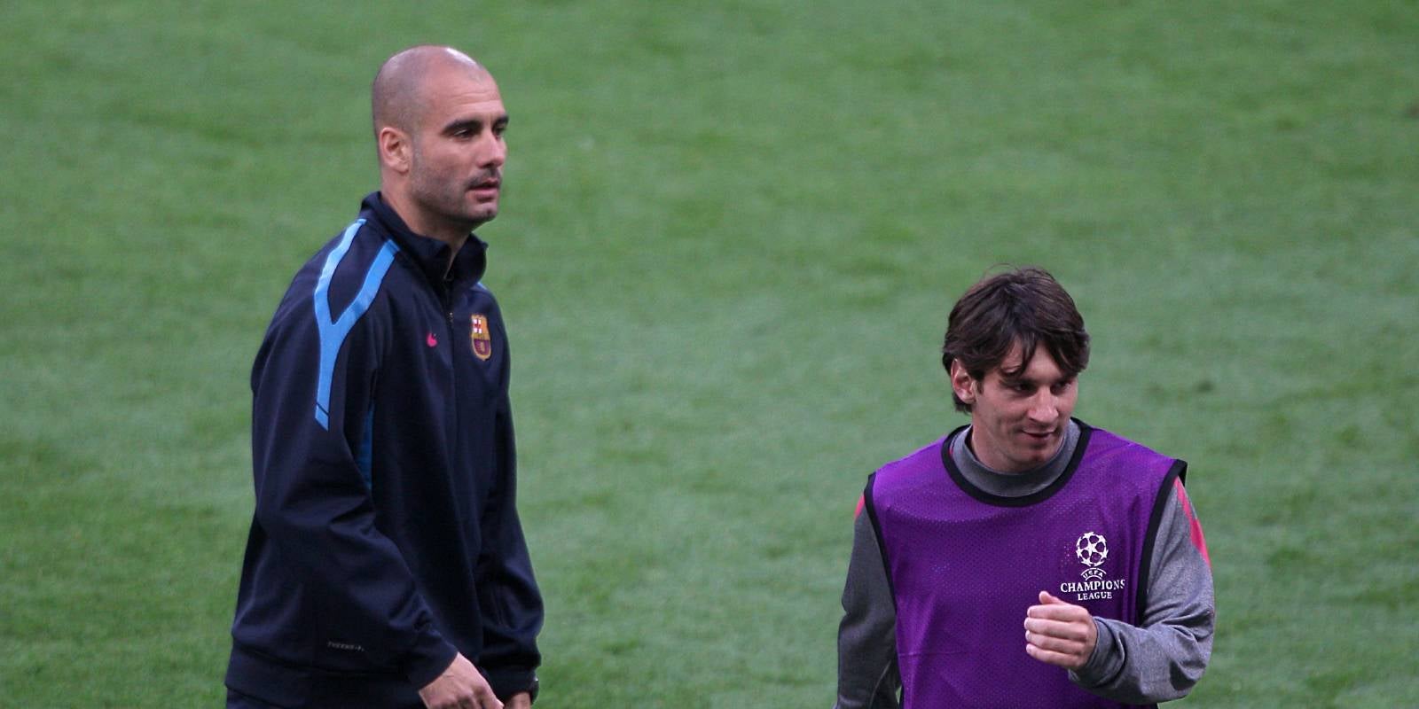 Guardiola i Messi, la temporada 2010/2011, al Barça | Europa Press
