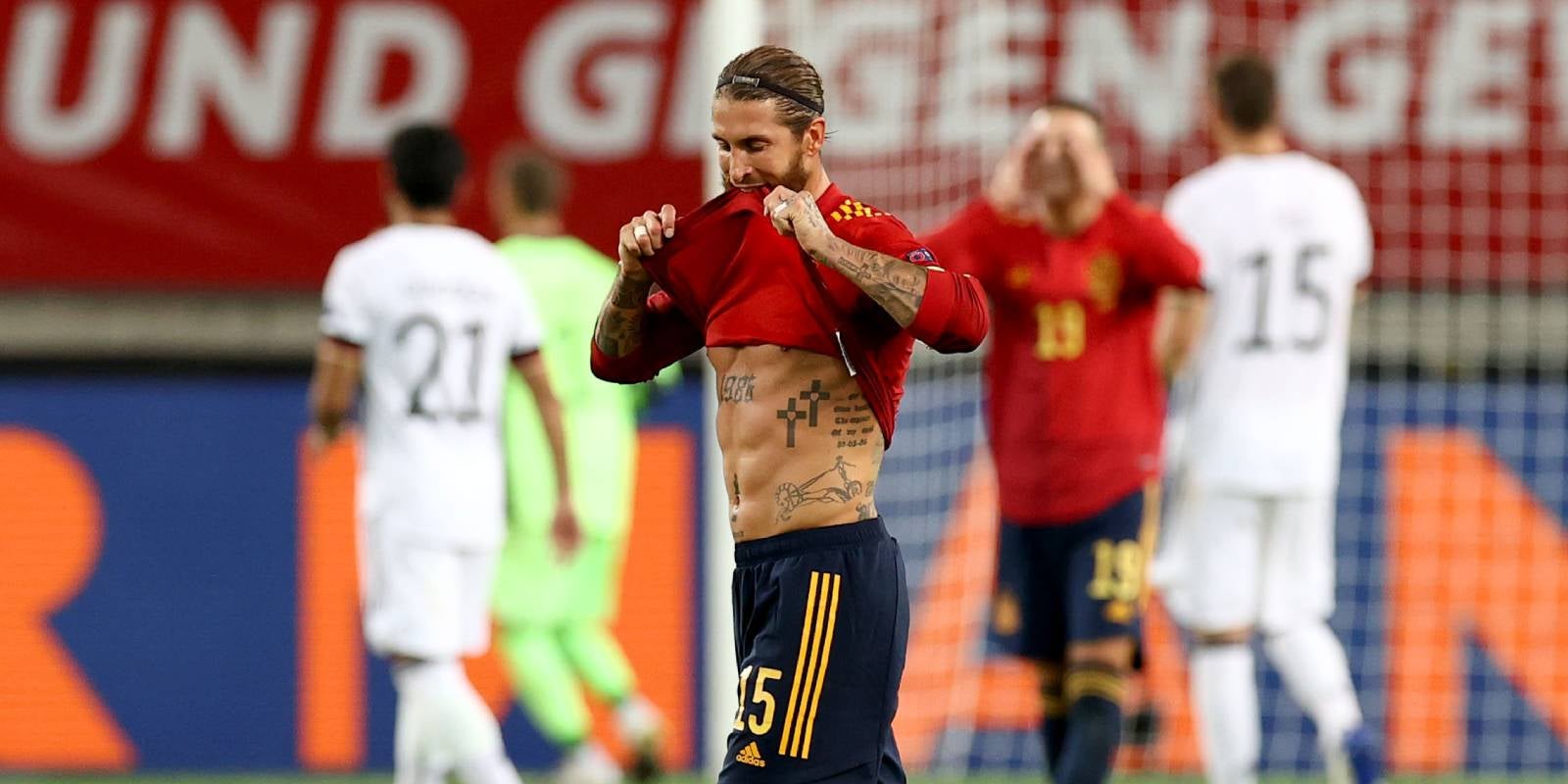 Sergio Ramos, en un partit amb la selecció espanyola | Europa Press
