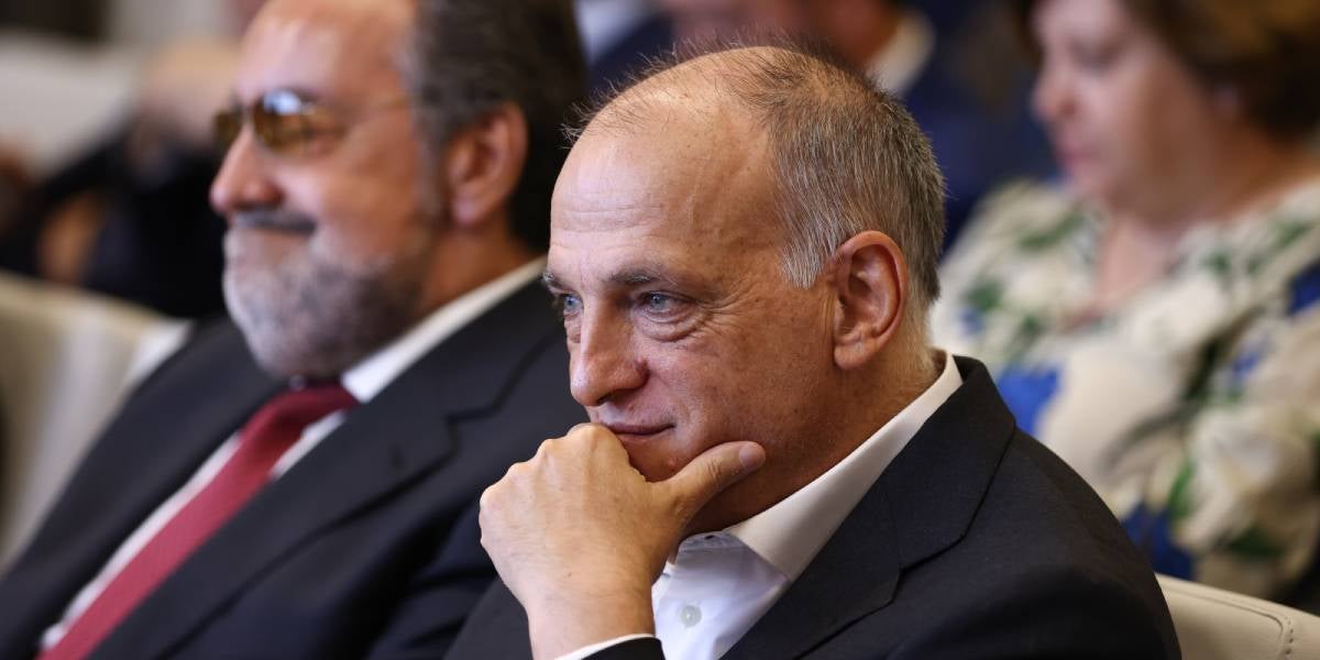Javier Tebas, president de La Lliga | Europa Press