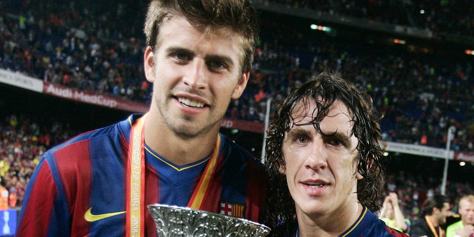 Gerard Piqué i Carles Puyol, en una imatge d'arxiu | FC Barcelona