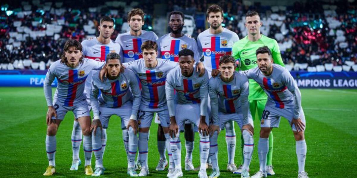Equip titular del Barça contra el Viktoria Plzen | @FCBarcelona_cat
