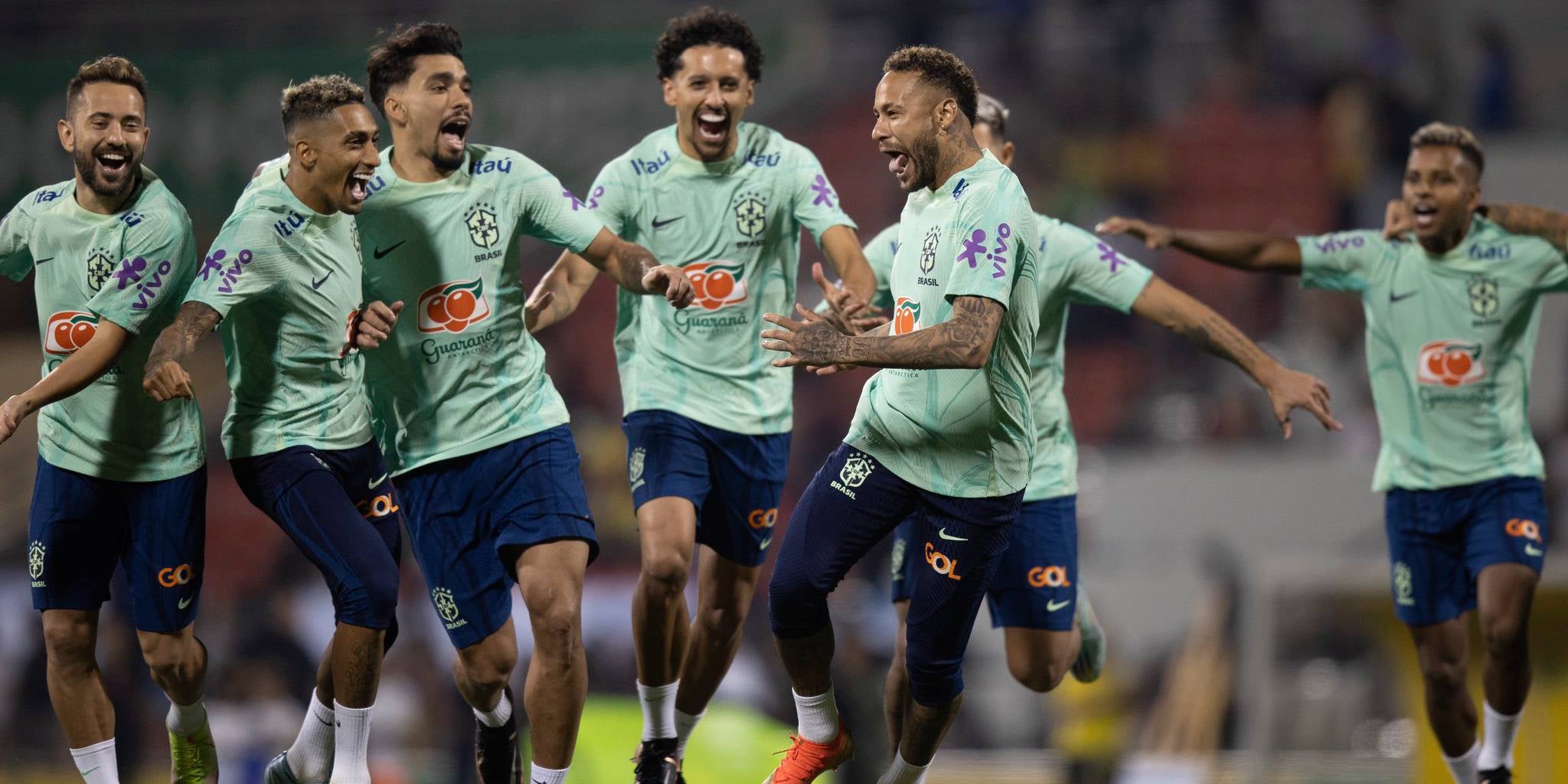 Neymar, durant un entrenament al Mundial de Qatar | CBF