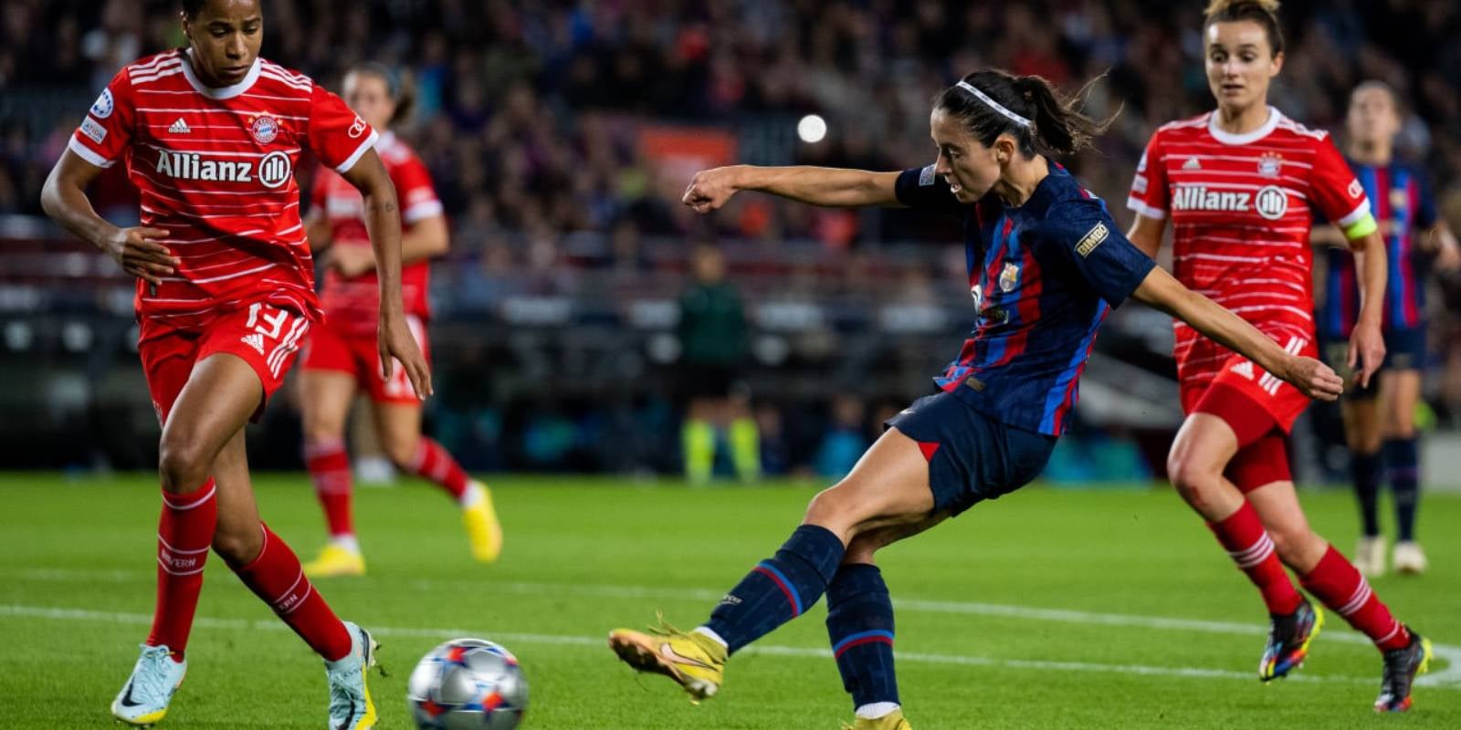 Aitana Bonmatí, durant el Barça-Bayern | FC Barcelona
