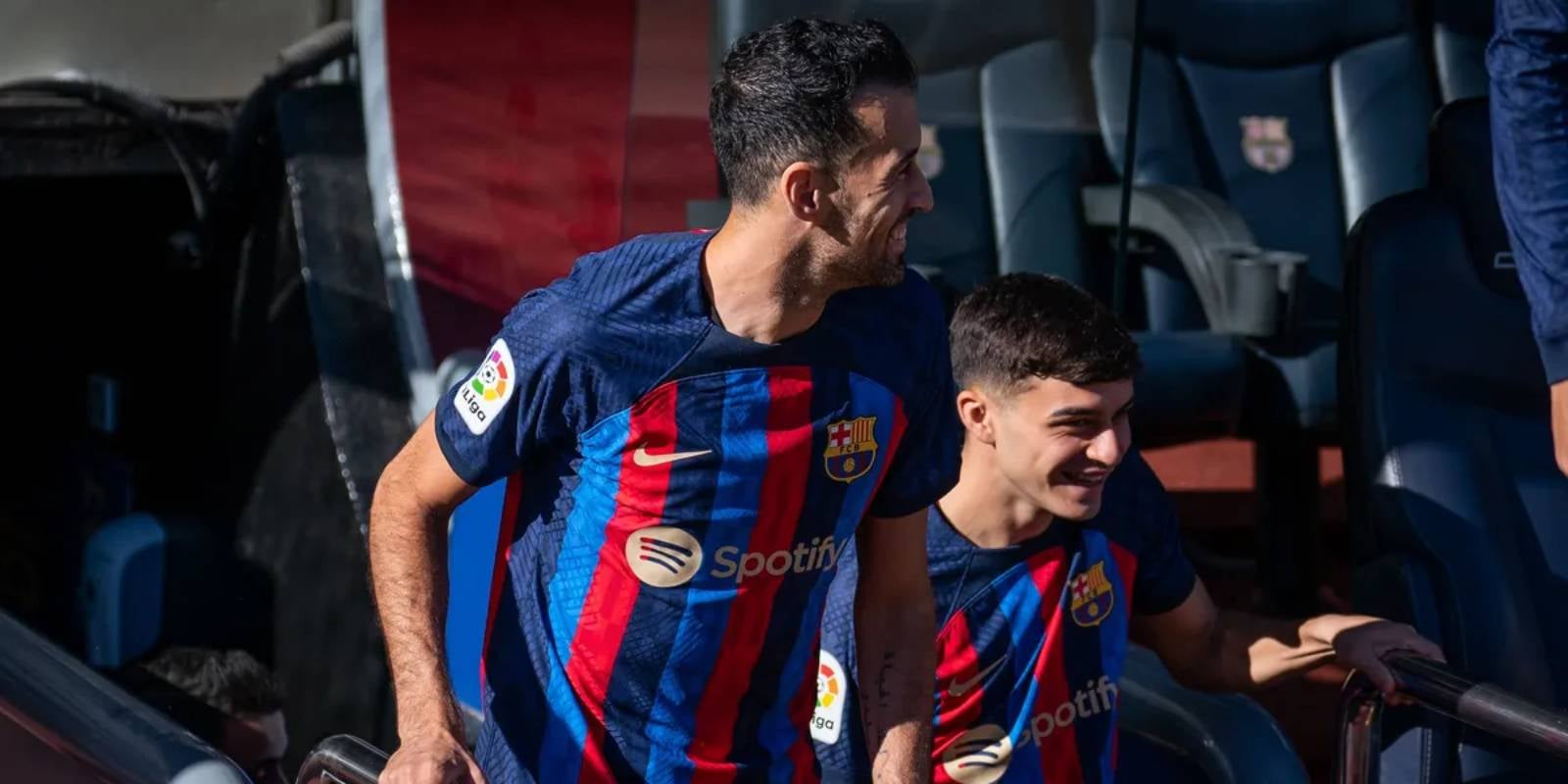 Busquets i Pedri, jugadors del Barça | FC Barcelona
