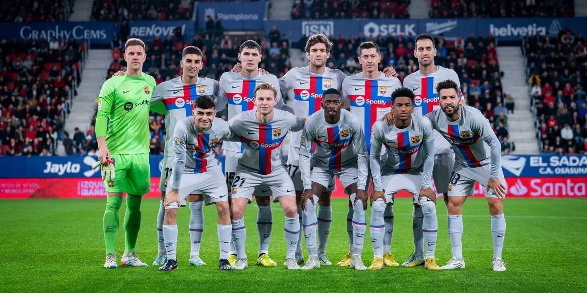 Once titular del Barça contra el Osasuna | FC Barcelona