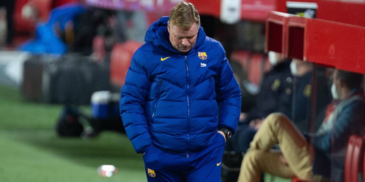 Ronald Koeman, durant la seva etapa com a entrenador del Barça | Europa Press