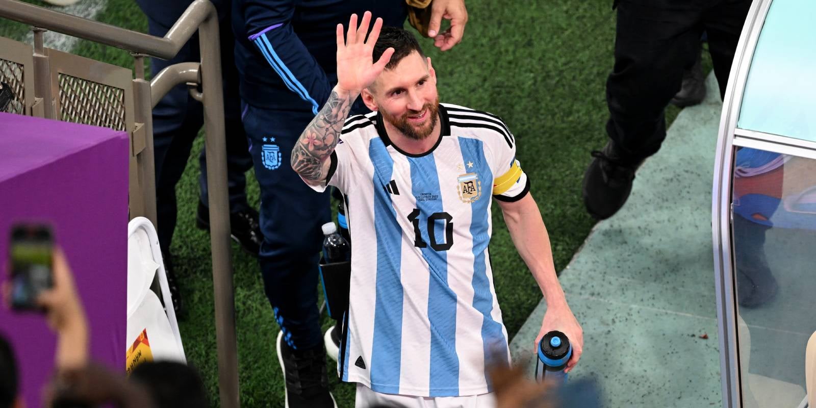 Leo Messi, després de l'Argentina-Croàcia del Mundial de 2022 | Europa Press