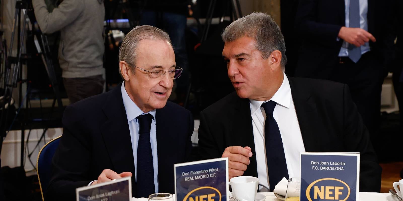 Florentino Pérez y Joan Laporta, en una imagen de archivo | Europa Press