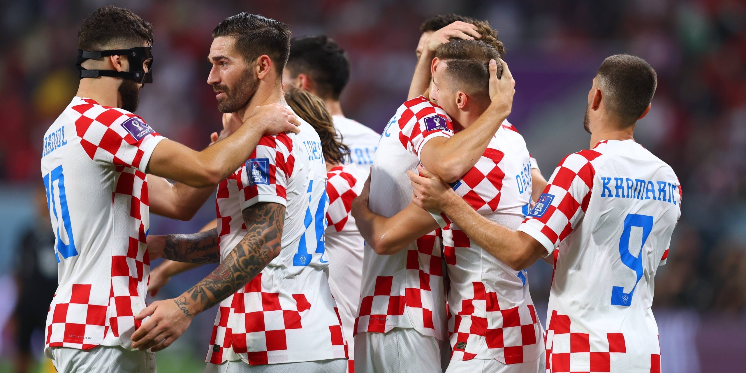 Els jugadors croats celebren un gol | Europa Press