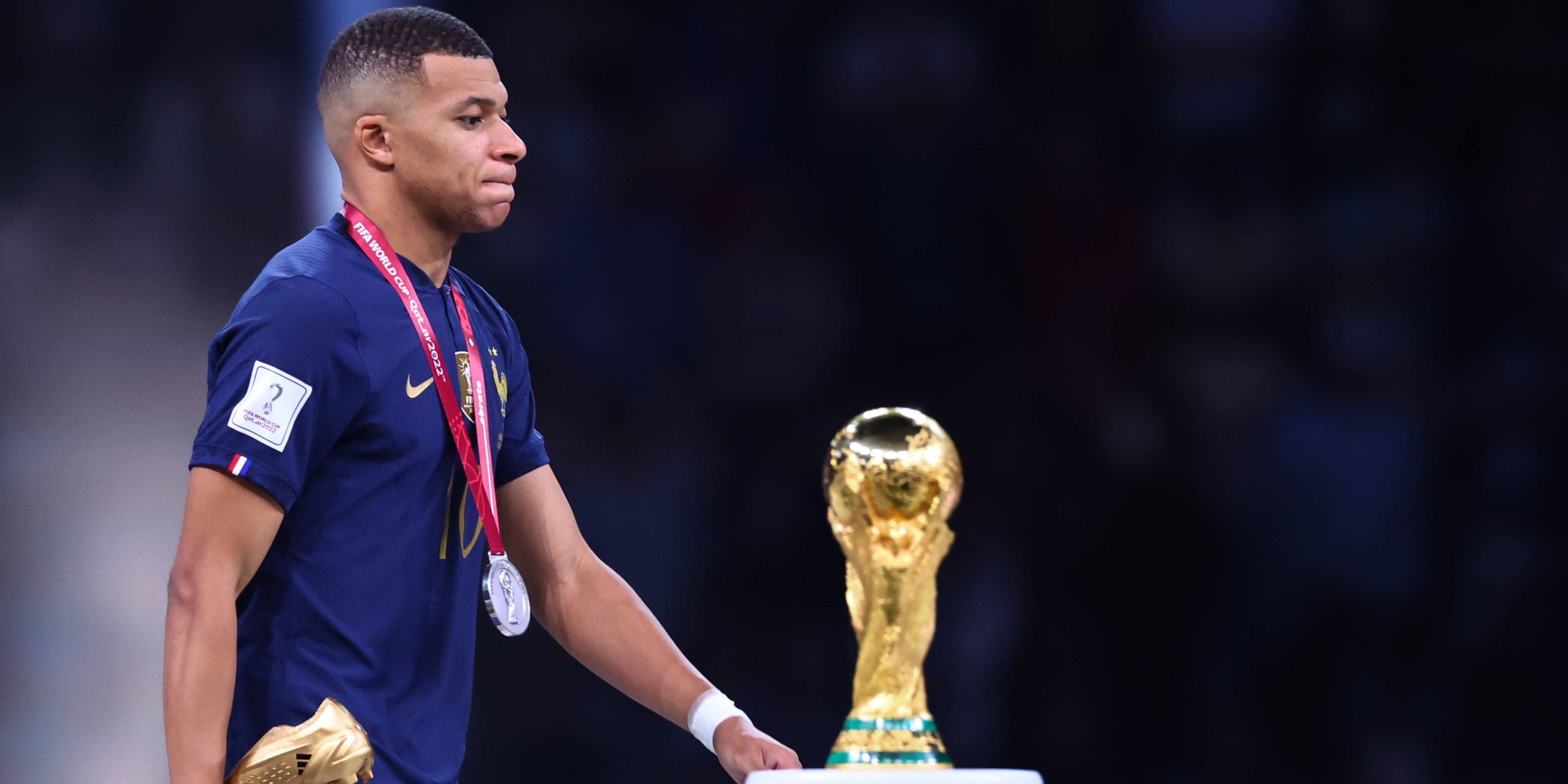 Kylian Mbappé, després de perdre la final del Mundial | Europa Press