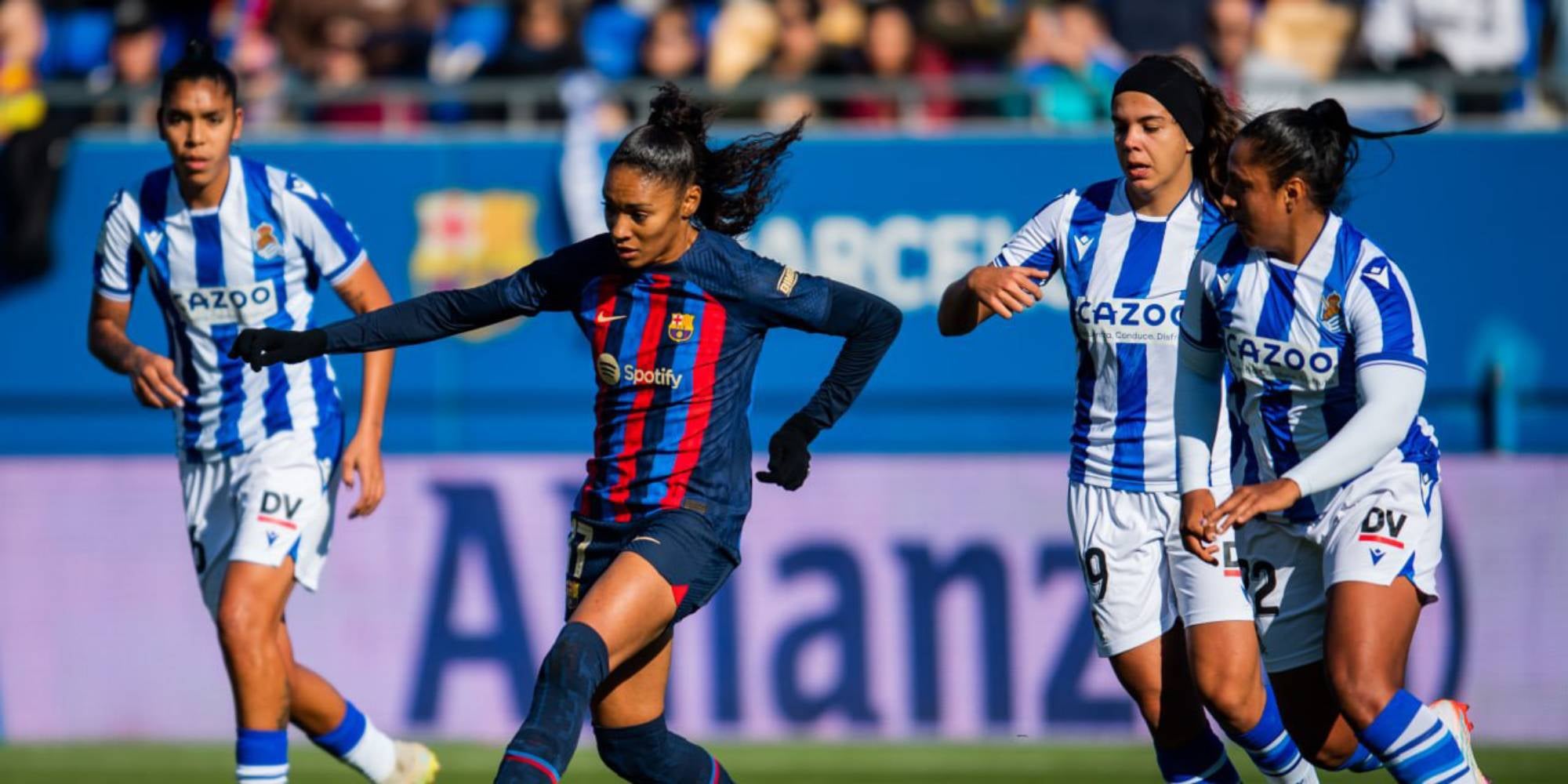 Salma Paralluelo, jugadora del Barça | @fcbfemeni