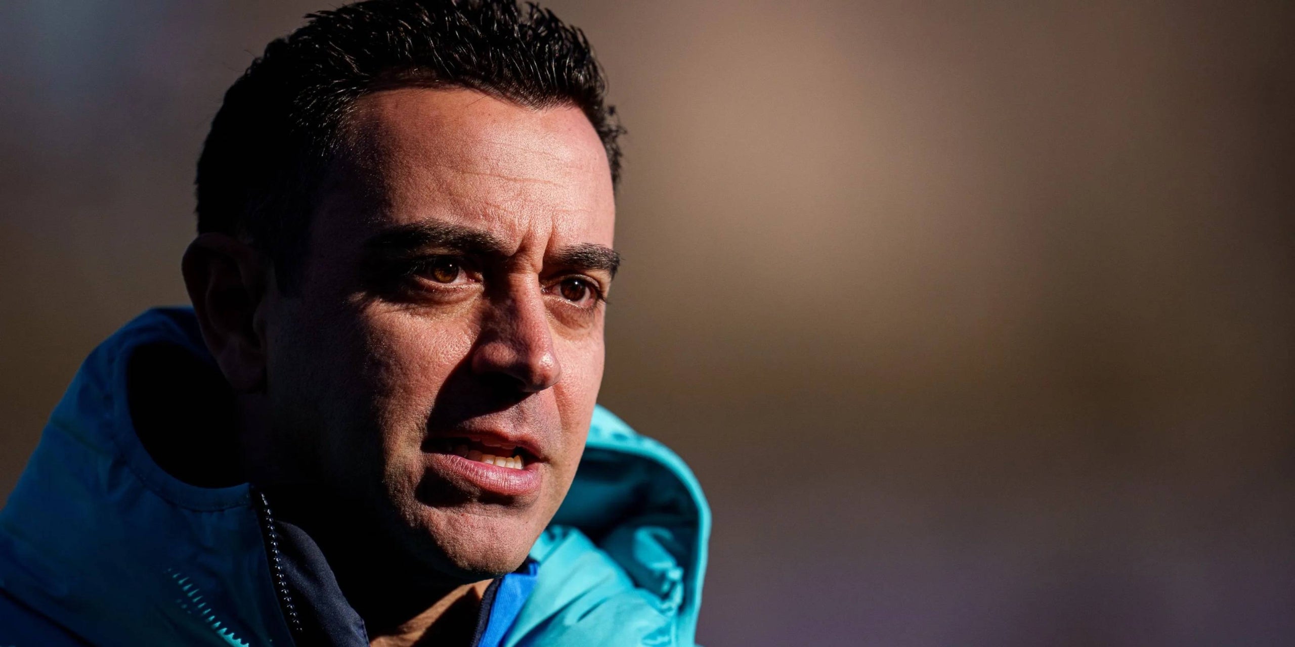 Xavi Hernández, técnico del Barça, durante un entrenamiento | FC Barcelona