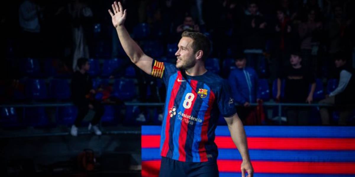 Víctor Tomàs, exjugador del Barça d'handbol | @FCBhandbol