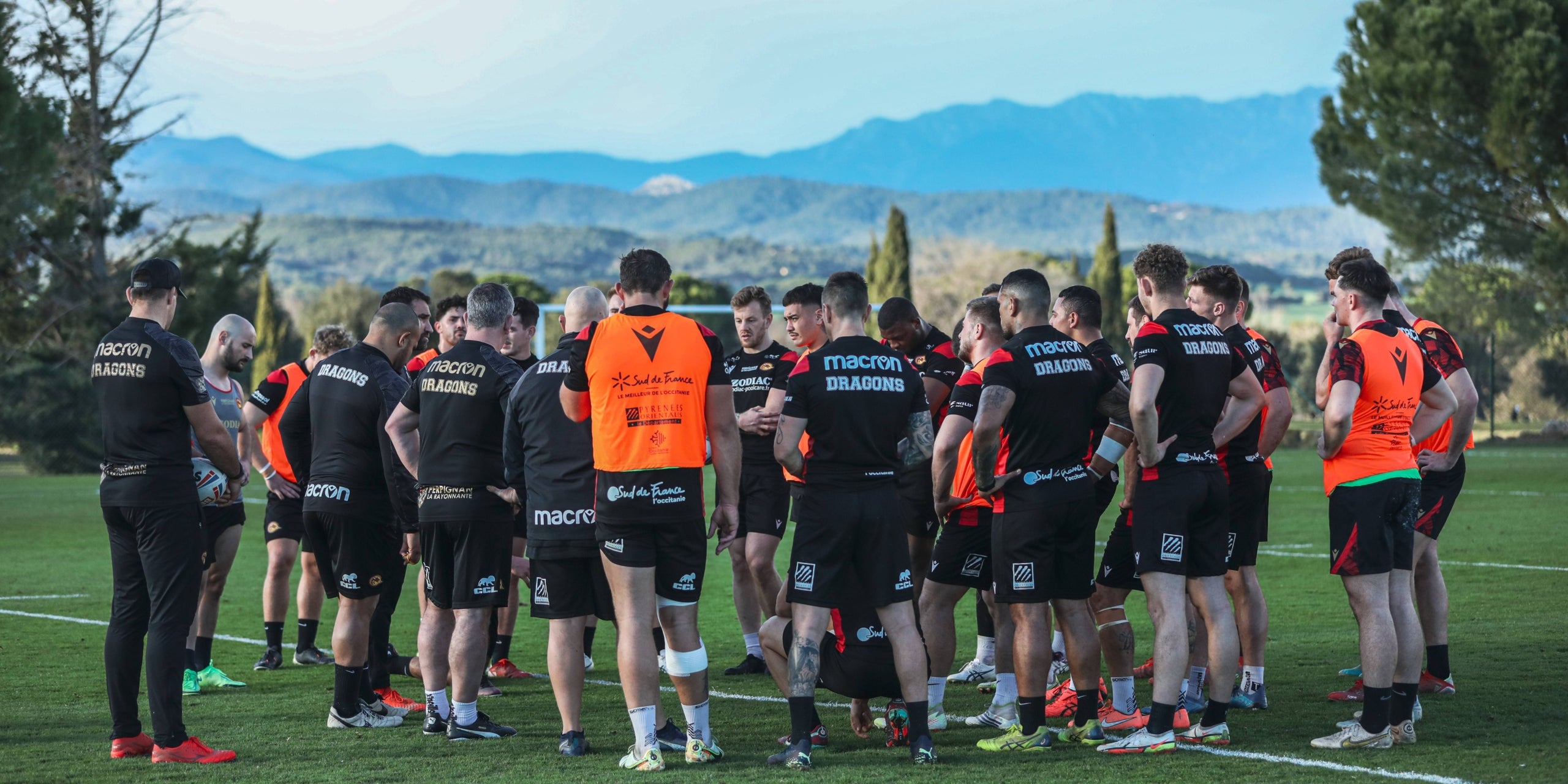 Els Dracs Catalans, durant un 'stage' de pretemporada | Dracs Catalans