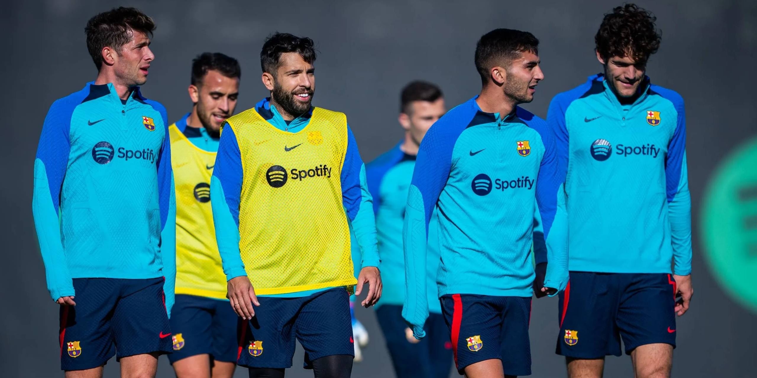 Els jugadors del Barça, en l'entrenament previ a la Supercopa | FC Barcelona