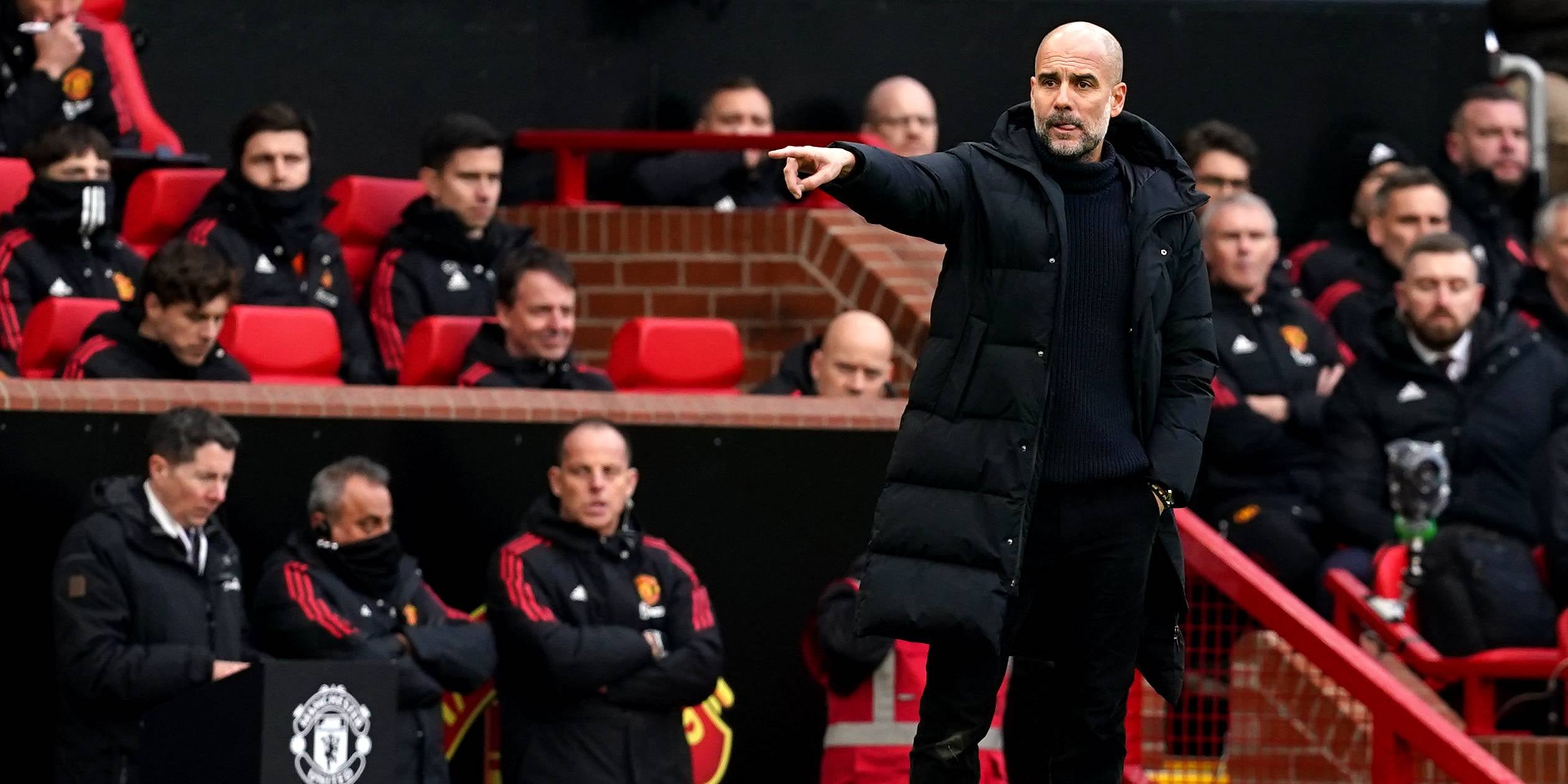 Pep Guardiola, a Old Trafford | Europa Press