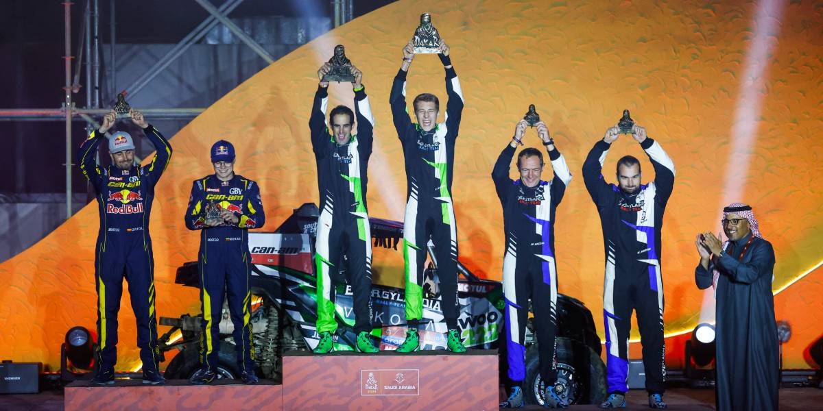 Oriol Mena, copilot català i guanyador del Dakar | Europa Press