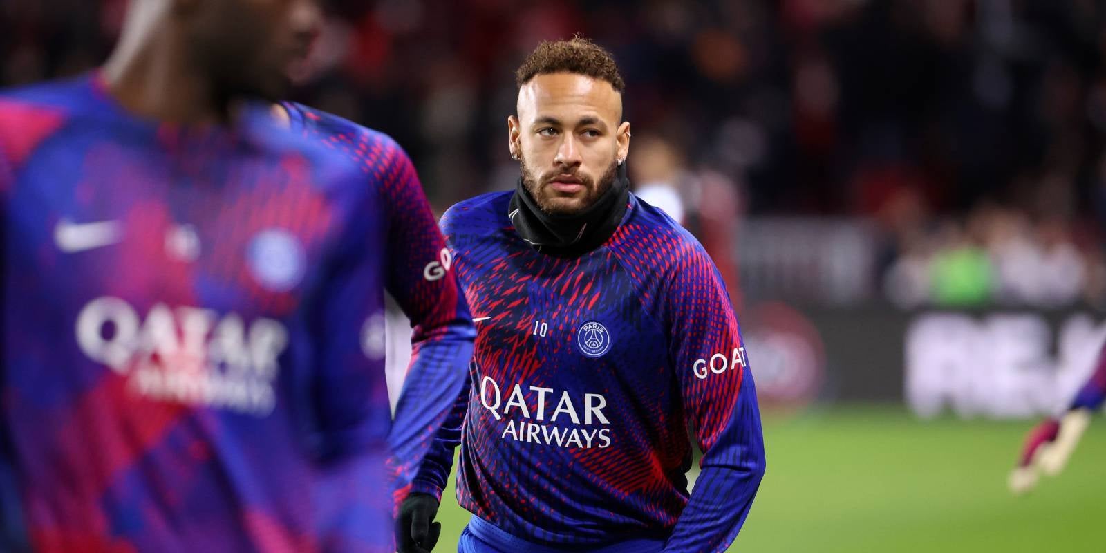 Neymar Jr, jugador del PSG, abans del partit contra el Rennes | Europa Press