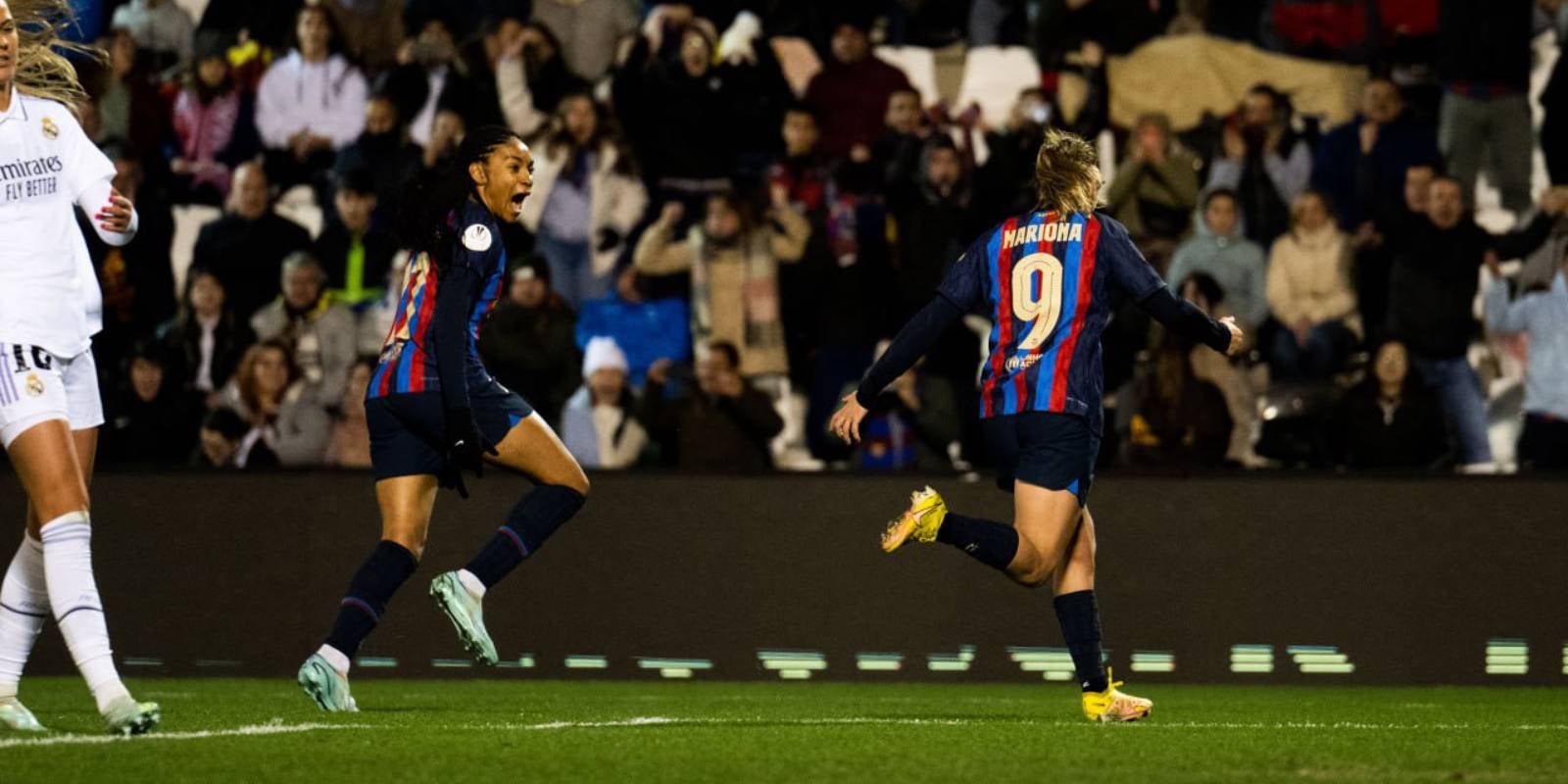 Mariona Caldentey celebra el seu gol al Barça femení-Reial Madrid de la Supercopa | FC Barcelona
