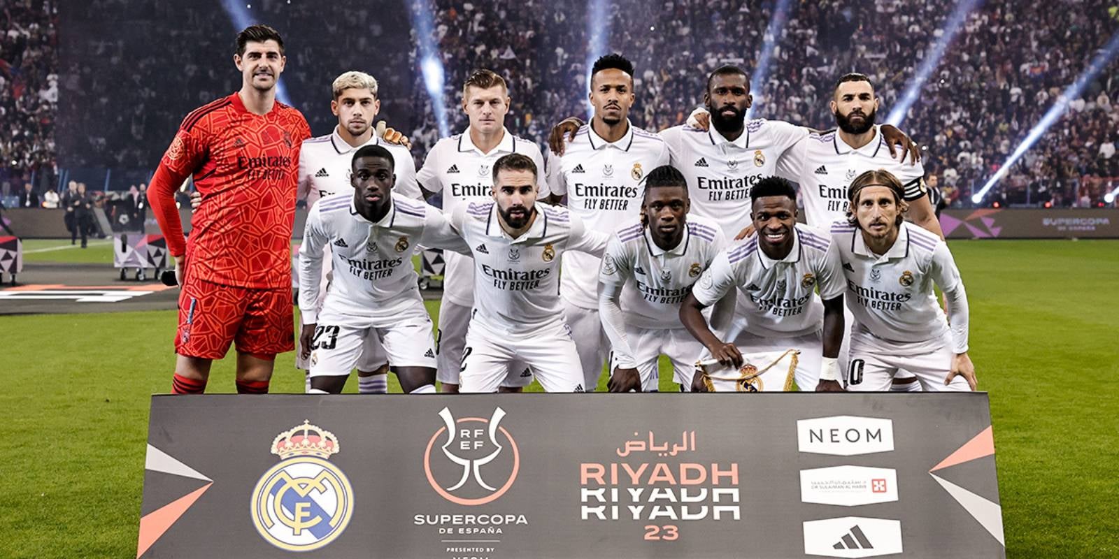 L'onze titular del Madrid a la final de la Supercopa disputada contra el Barça | Reial Madrid