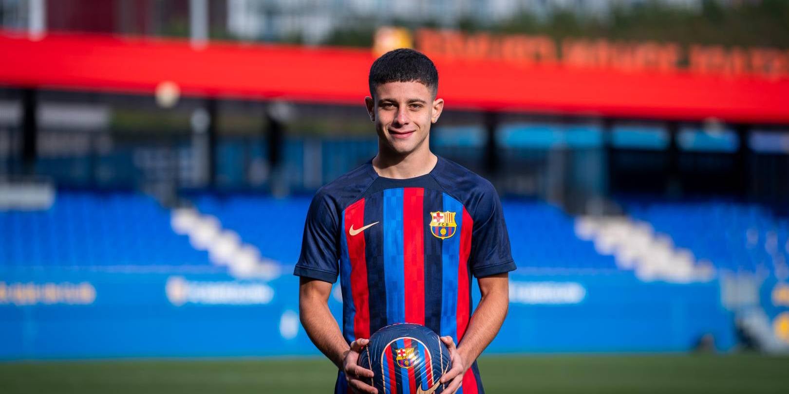 Lucas Román, jugador del FC Barcelona | FCBarcelonaB