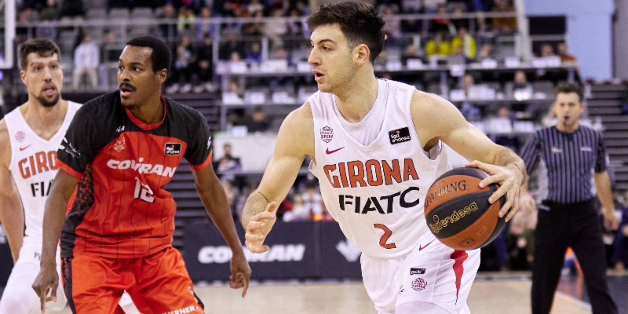 Máximo Fjellerup, jugador del Bàquet Girona | @BasquetGirona