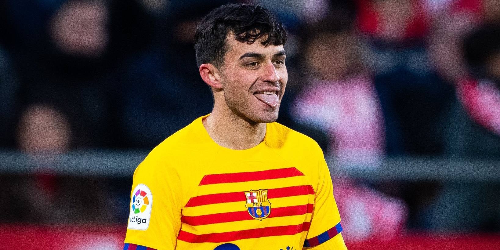Pedri celebra el seu gol contra el Girona | FC Barcelona