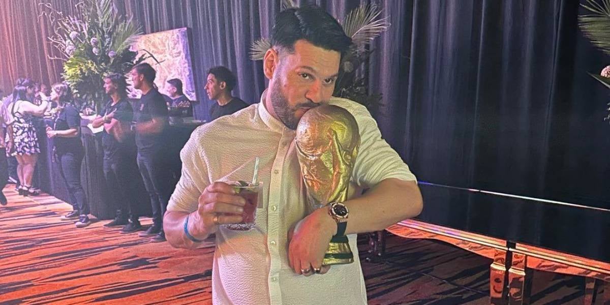 Matías Messi, amb el Mundial aconseguit pel seu germà | @matu_messi10
