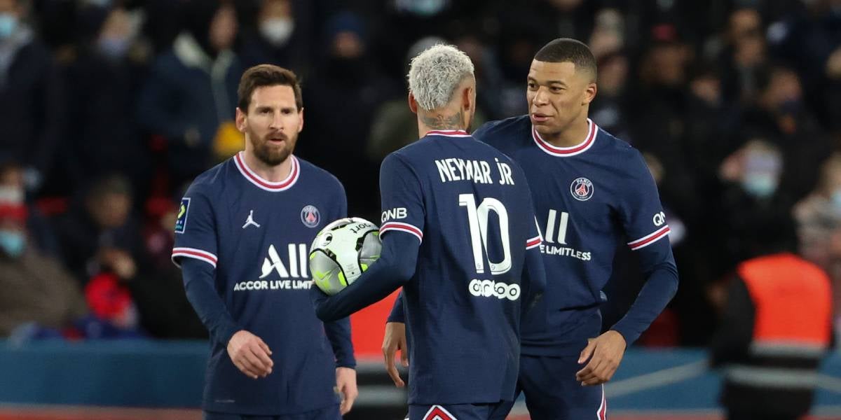 Messi, Neymar i Mbappé, jugadors del PSG | Europa Press