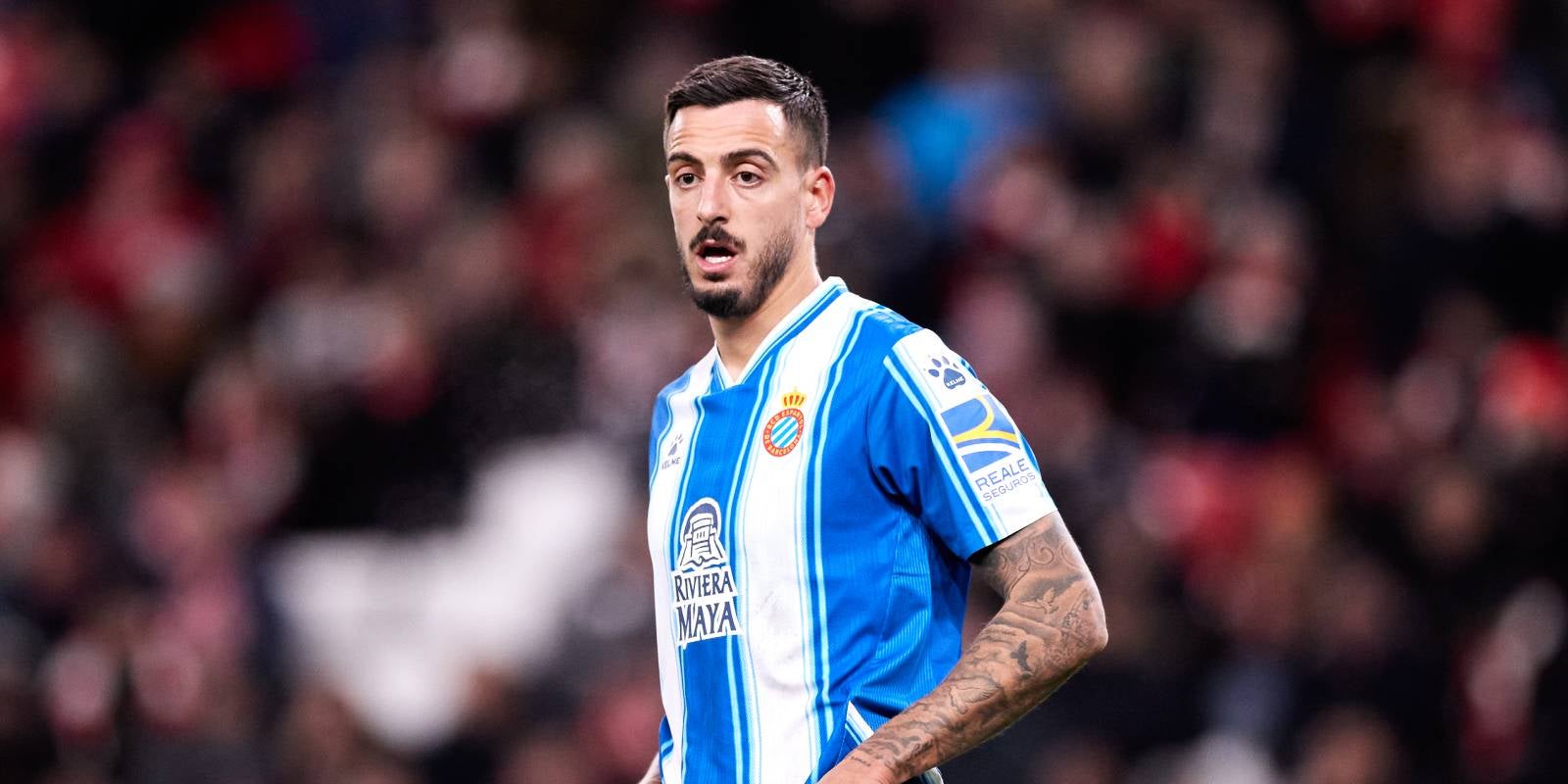 Joselu, durant un partit amb l'Espanyol | Europa Press