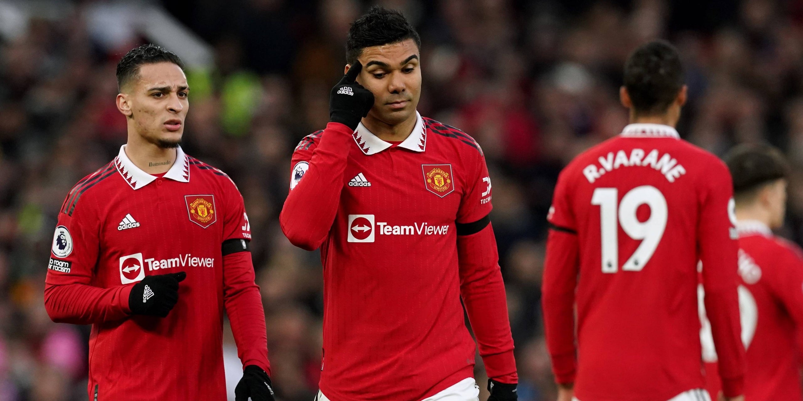 Casemiro, después de su expulsión contra el Crystal Palace | Europa Press