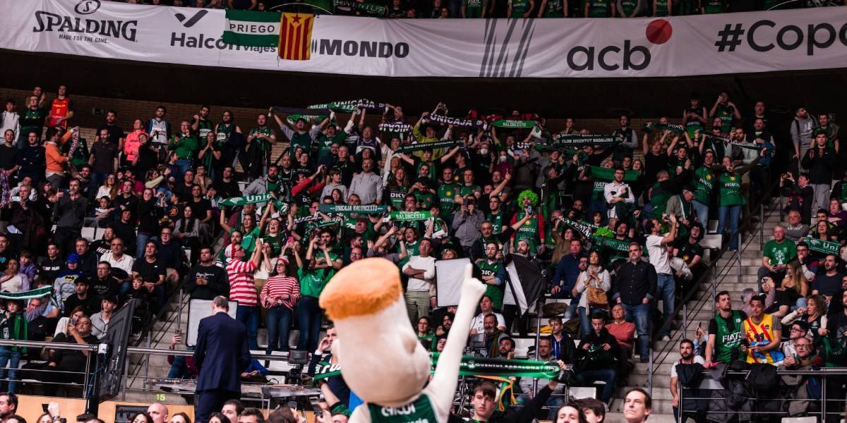 L'Olímpic de Badalona, durant un dels partits de Copa | Europa Press