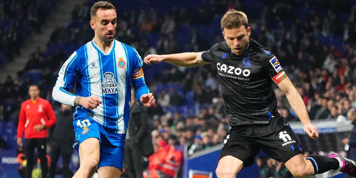 Darder, durant el partit contra la Reial Societat | RCDE