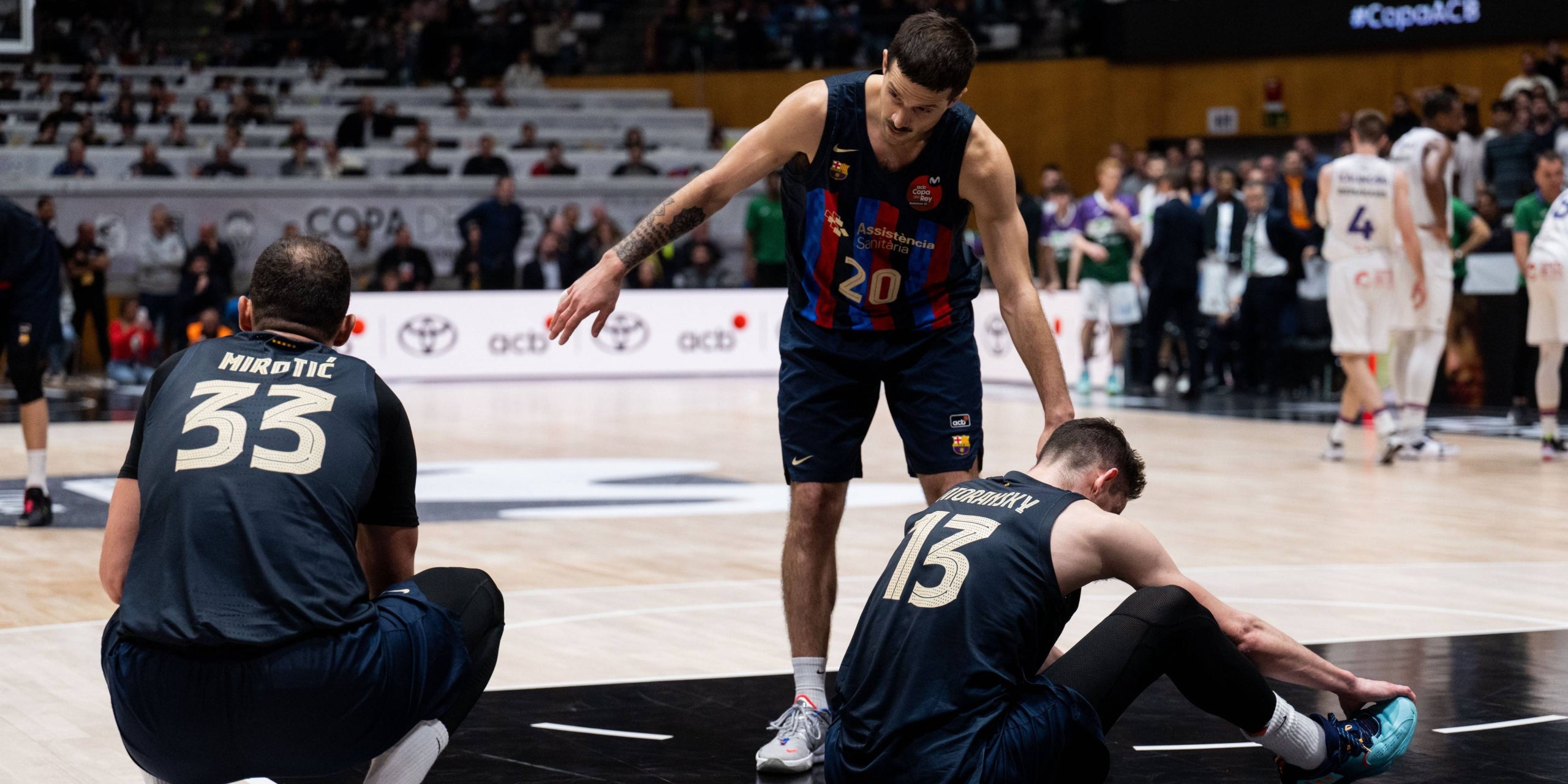 Laprovittola anima els seus companys després de la derrota a la Copa | FC Barcelona