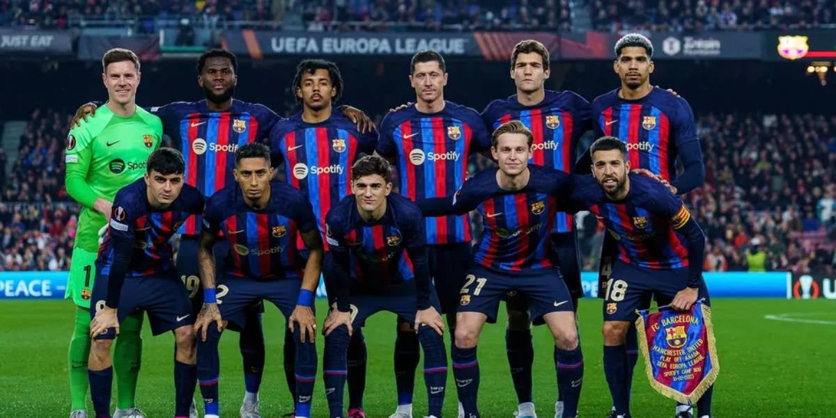 Onze titular del Barça contra el Manchester United | FC Barcelona