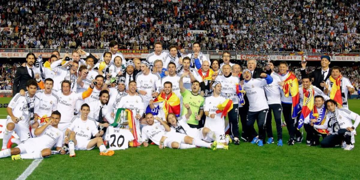 Jugadors del Reial Madrid celebrant la Copa | Reial Madrid