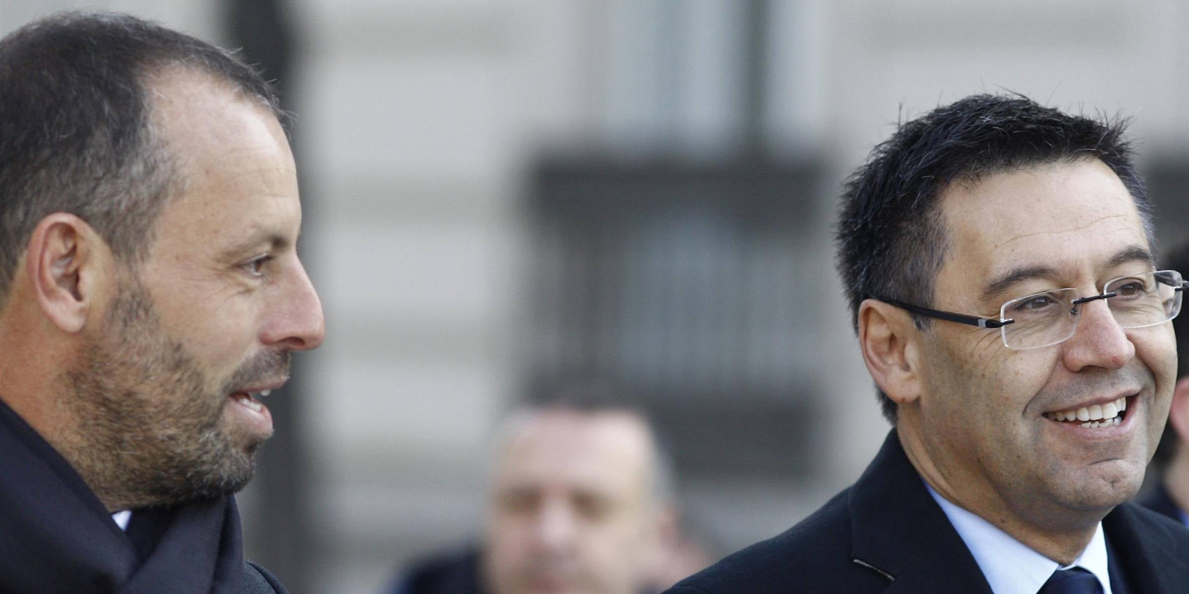 Sandro Rosell i Josep Maria Bartomeu, en una imatge d'arxiu | Europa Press