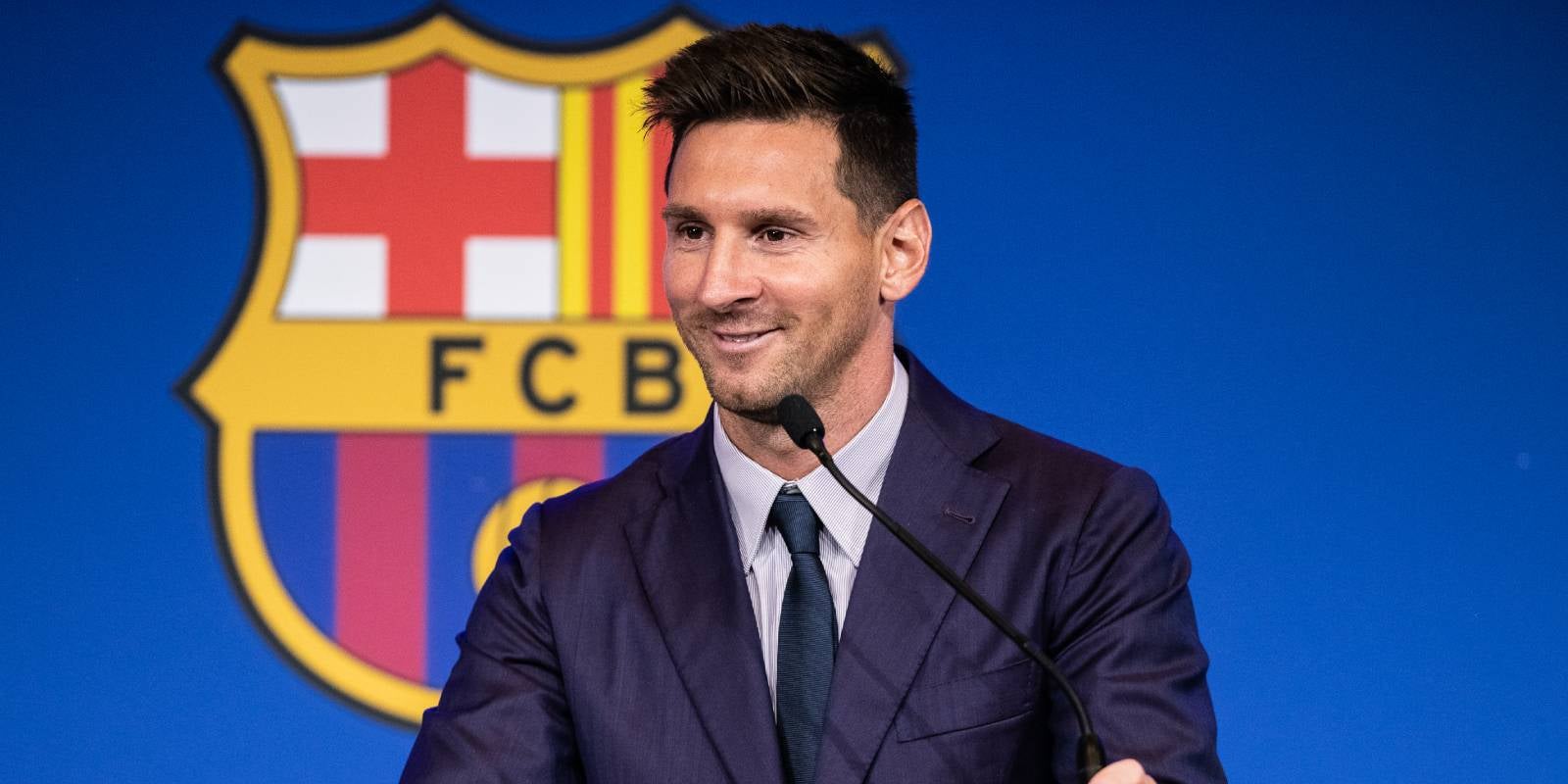 Leo Messi, durant el seu comiat del Barça | Europa Press