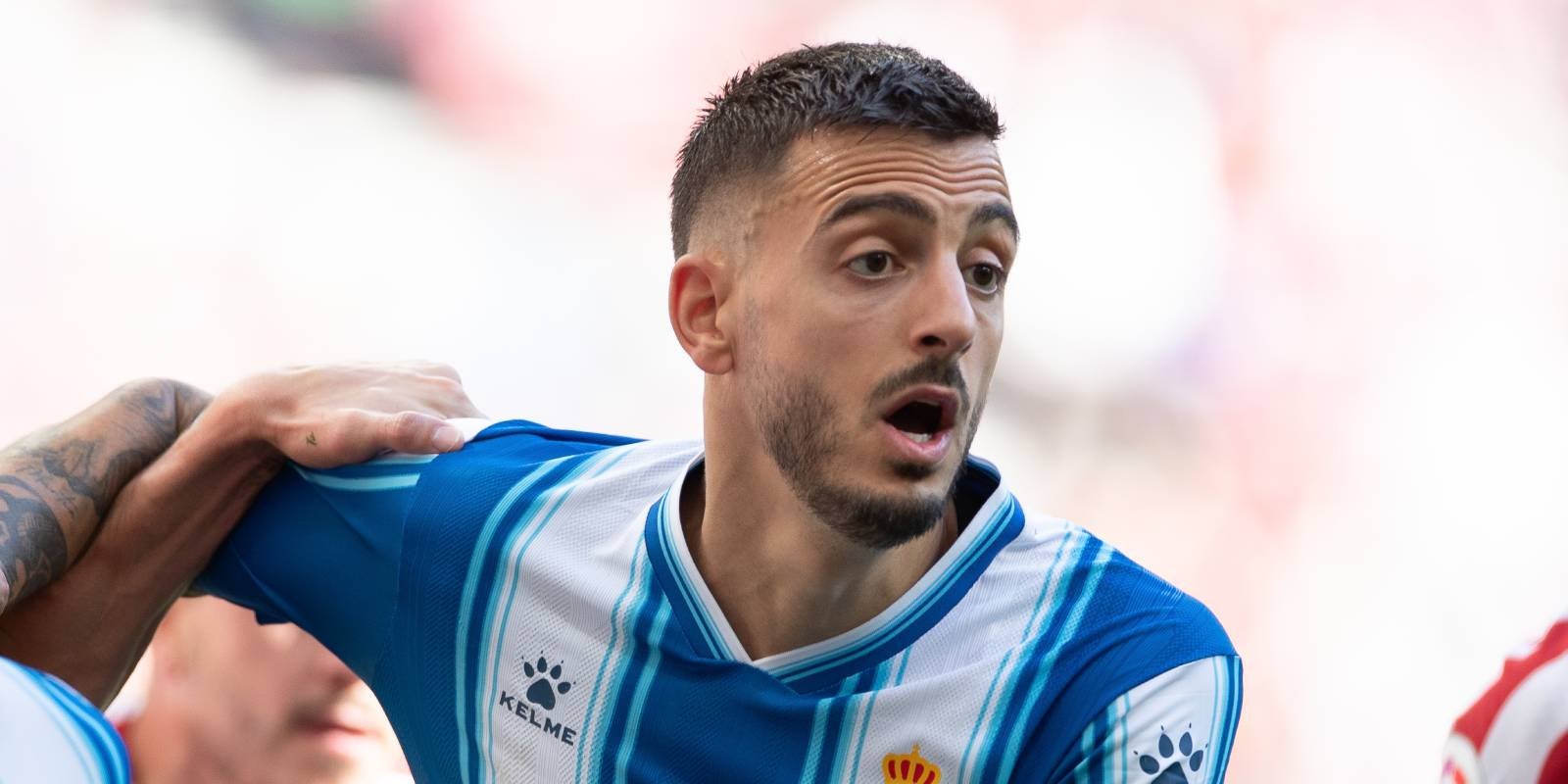 Joselu Mato, durant un partit amb l'Espanyol | Europa Press