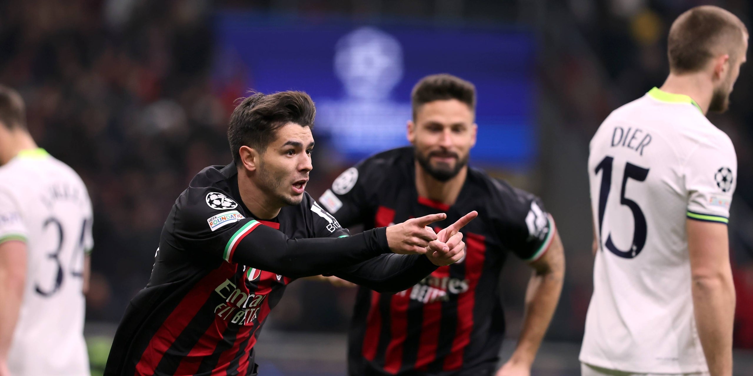 Brahim Díaz, celebrant un gol a la Champions | Europa Press