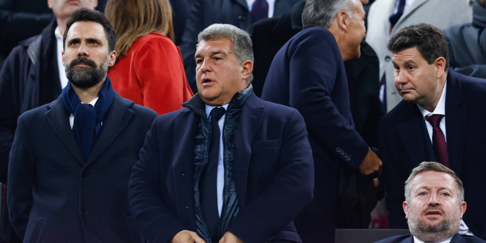 Joan Laporta, a la llotja del Camp Nou | Europa Press