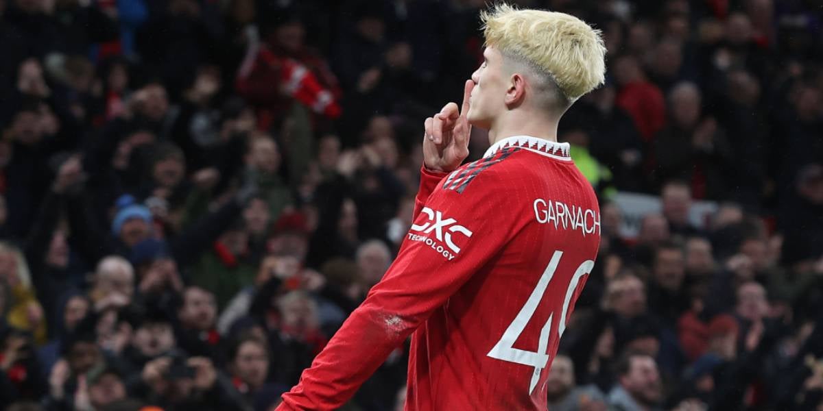 Alejandro Garnacho, después del gol contra el West Ham con el Manchester United | Manchester United 