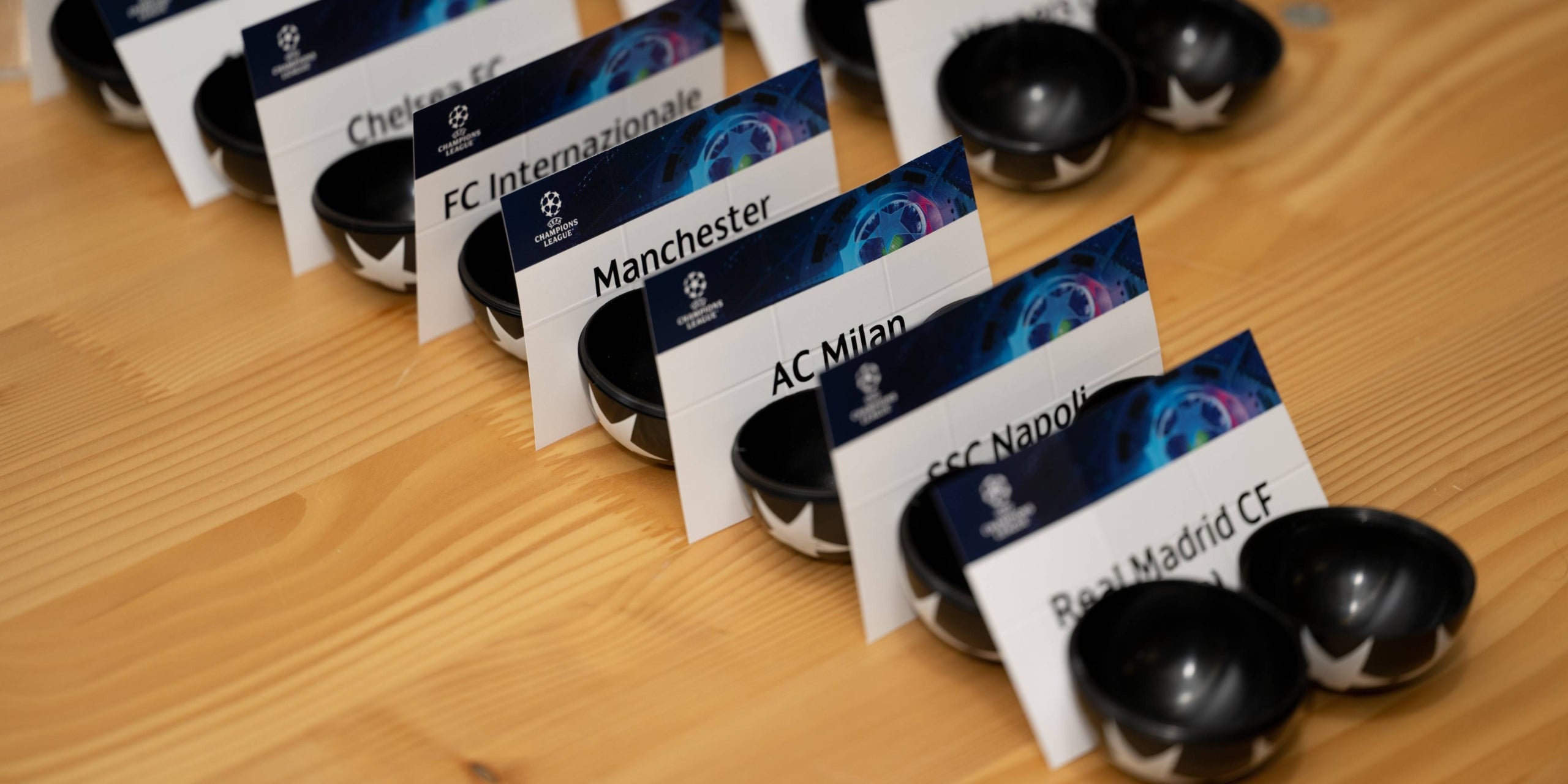 Els noms dels equips del sorteig de la Champions | UEFA Champions League