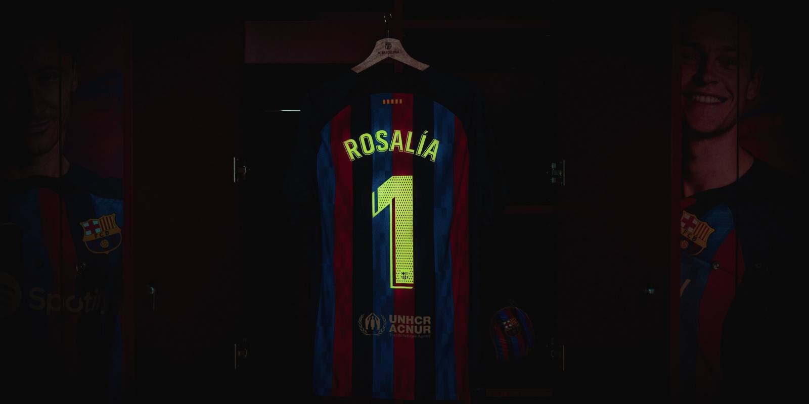 La samarreta del Barça, amb el dorsal de la cantant Rosalía | FC Barcelona